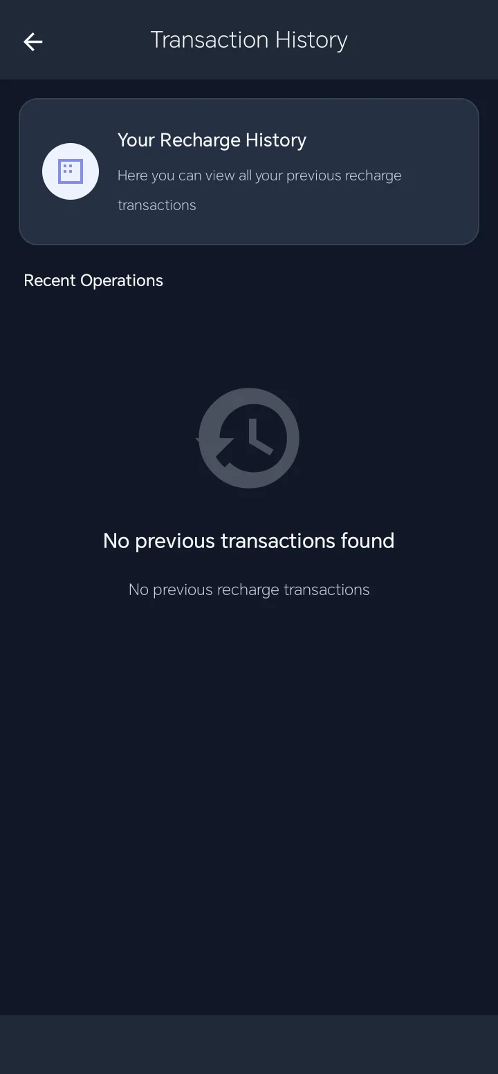 إتمام عملية الشحن